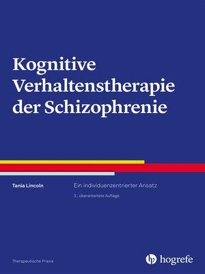cover image of Kognitive Verhaltenstherapie der Schizophrenie